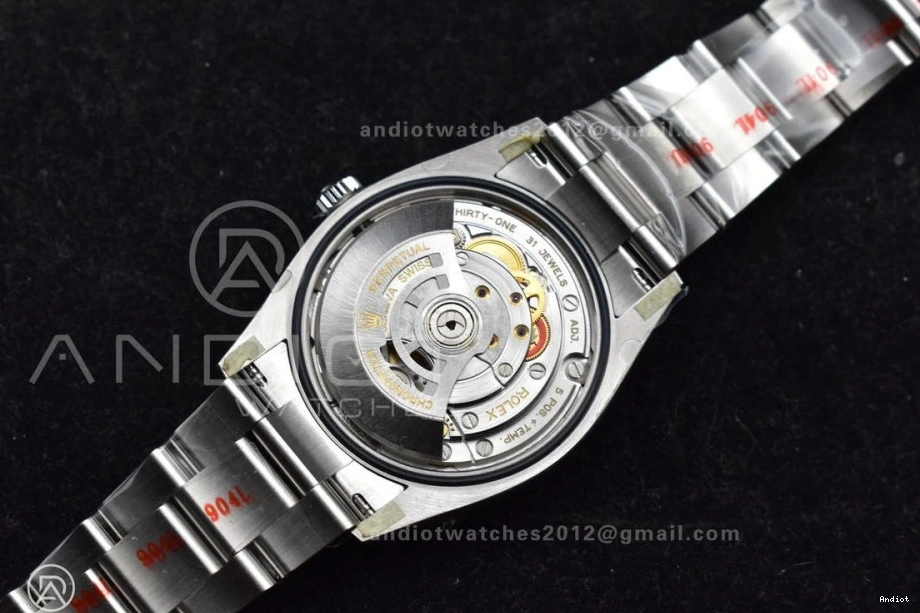 Best Perpetual Dial 126000 Clean 36mm 1:1 Pink Edition Steel VR3230 Oyster 904L 0513